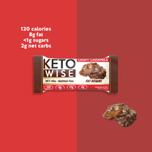 Load image into Gallery viewer, Keto Wise Fat Bombs Crispy Caramels
