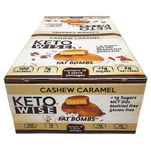 Load image into Gallery viewer, Keto Wise Fat Bombs Cashew Caramel