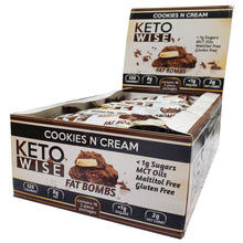 Load image into Gallery viewer, Keto Wise Fat Bombs Cookies N Cream