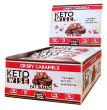 Load image into Gallery viewer, Keto Wise Fat Bombs Crispy Caramels
